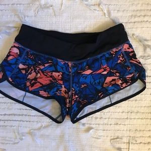 Unique Pattern Lululemon Shorts